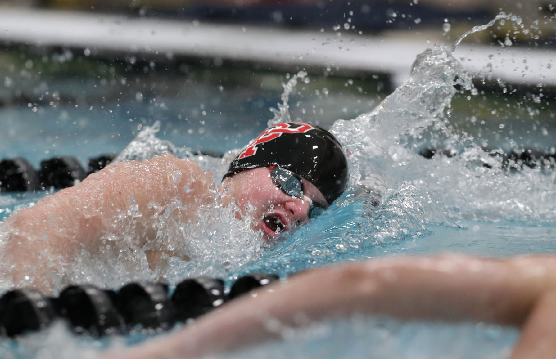 Prep boys swimming photo: Sun Prairie's James Werwie